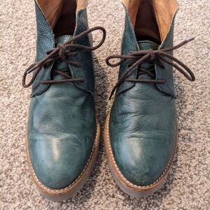 Chio Green Booties